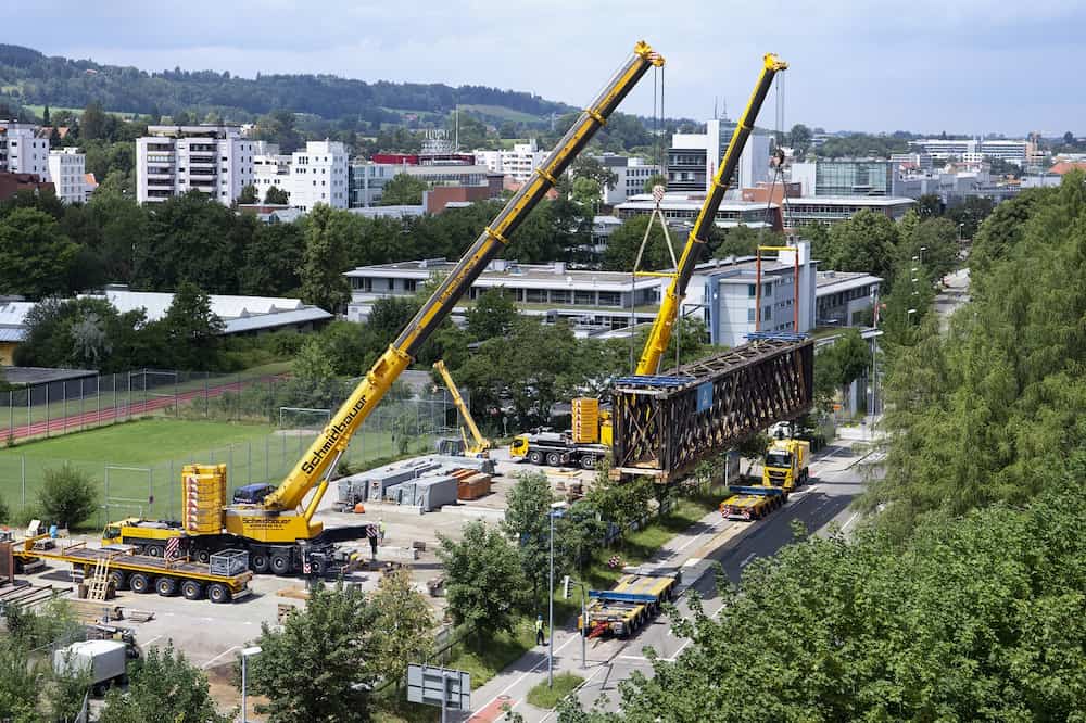 Schmidbauer | 400 Tonnen Kran | Teleskopkran | Schmidbauer Kranverleih